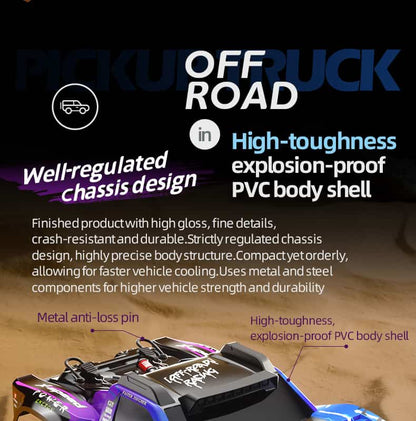 JJRC Q130-C 1/14 Scale 4WD RC Road Car
