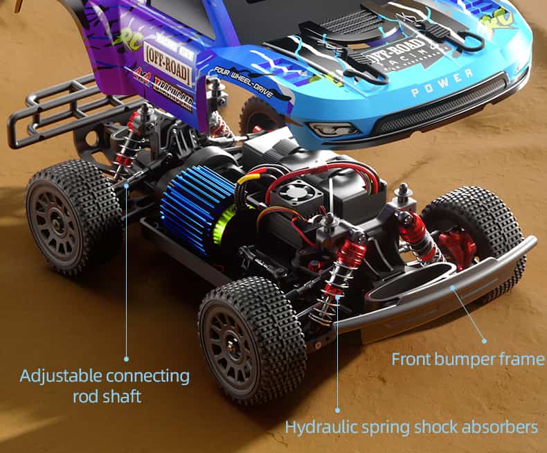 JJRC Q130-C 1/14 Scale 4WD RC Road Car