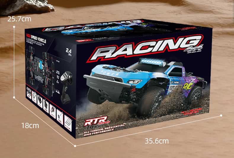 JJRC Q130-C 1/14 Scale 4WD RC Road Car
