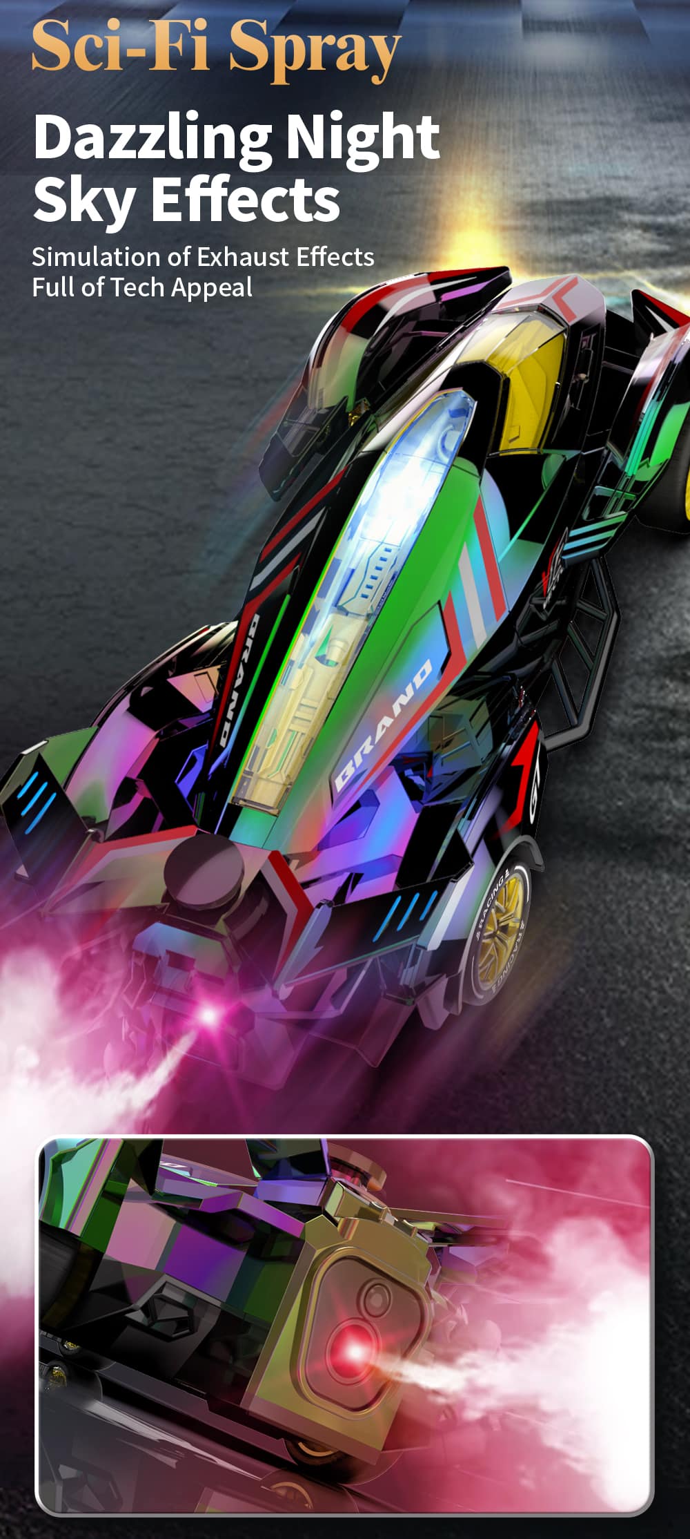 JJRC Q219 / Spray Drift RC Car Indoor Racing Toy
