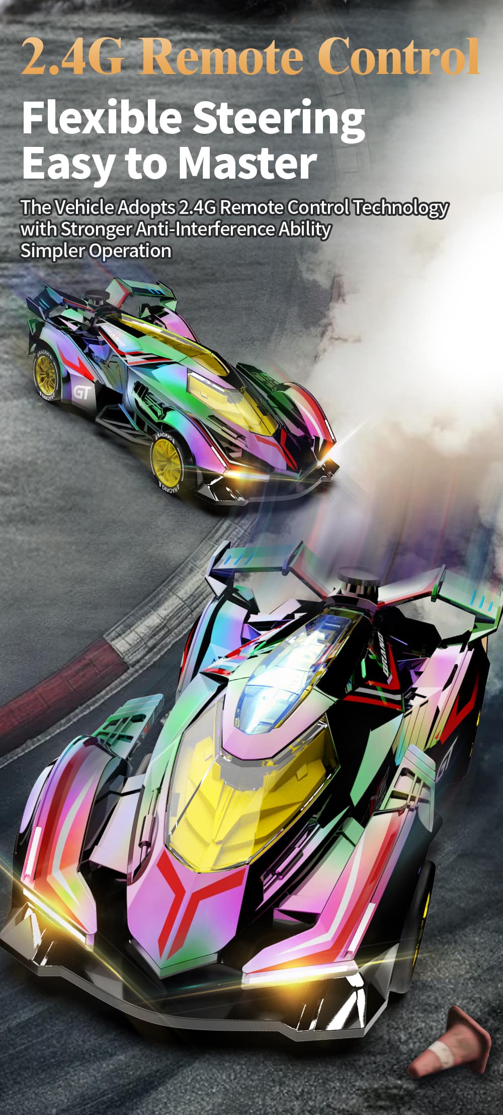 JJRC Q219 / Spray Drift RC Car Indoor Racing Toy