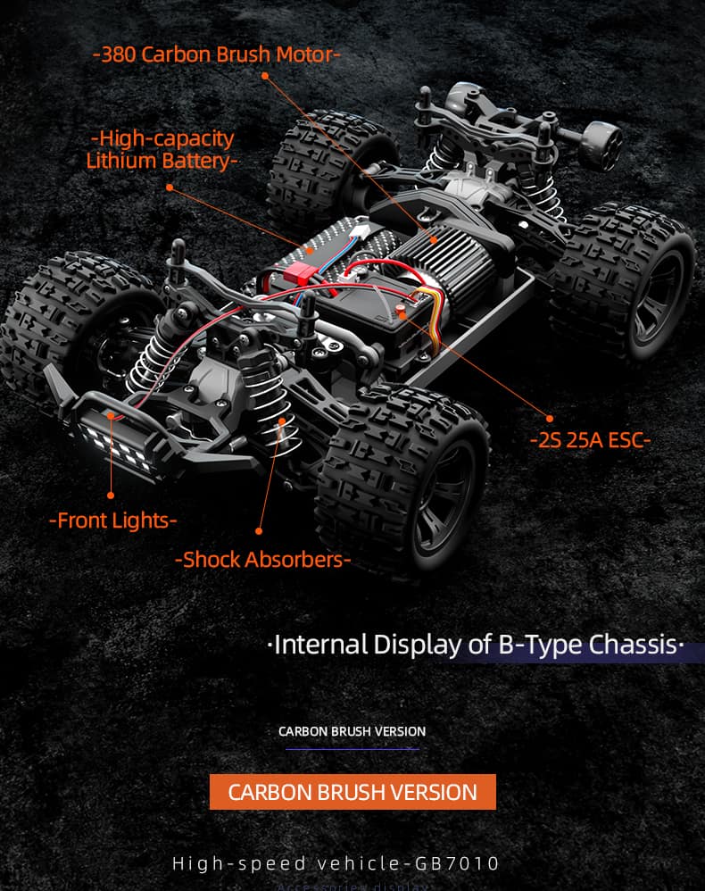 JJRC C8810 / 1/18 Scale 4WD RC Road Car Multi-Terrain Off-Road Truck