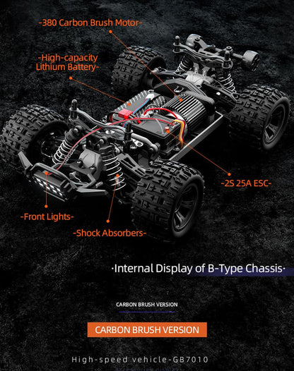 JJRC C8810 / 1/18 Scale 4WD RC Road Car Multi-Terrain Off-Road Truck