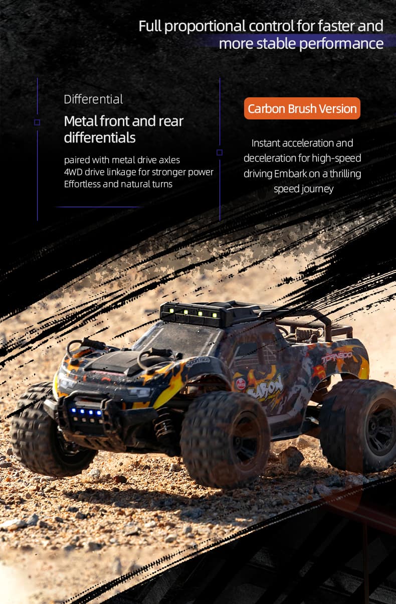 JJRC C8810 / 1/18 Scale 4WD RC Road Car Multi-Terrain Off-Road Truck