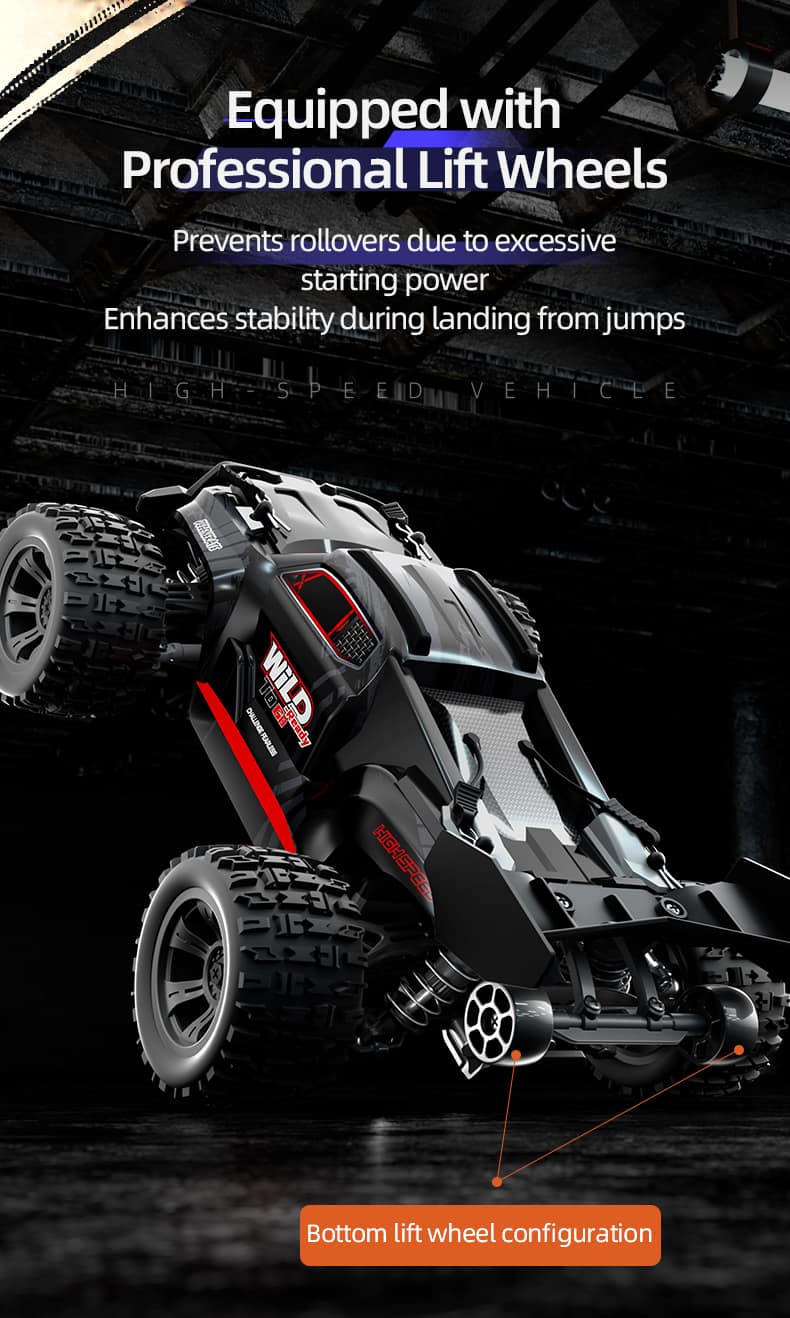 JJRC C8810 / 1/18 Scale 4WD RC Road Car Multi-Terrain Off-Road Truck