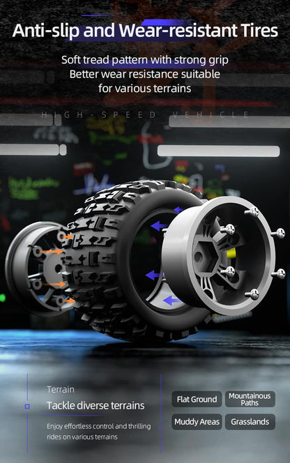 JJRC C8810 / 1/18 Scale 4WD RC Road Car Multi-Terrain Off-Road Truck