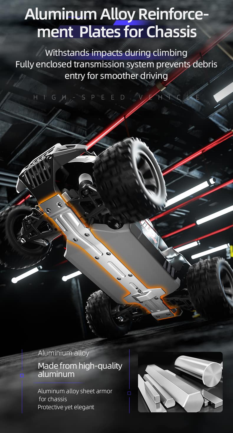 JJRC C8810 / 1/18 Scale 4WD RC Road Car Multi-Terrain Off-Road Truck