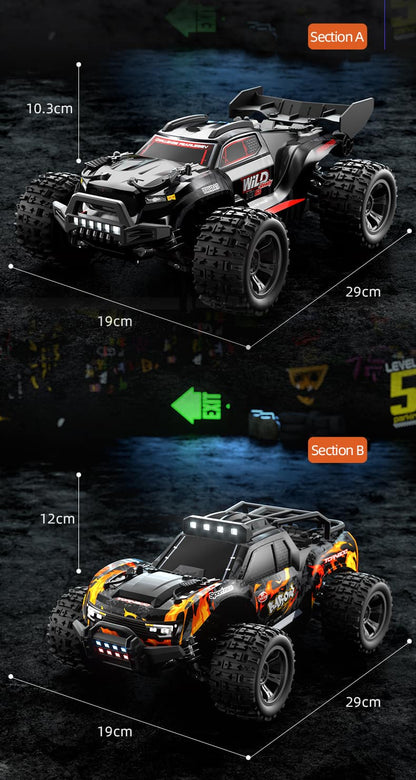JJRC C8810 / 1/18 Scale 4WD RC Road Car Multi-Terrain Off-Road Truck
