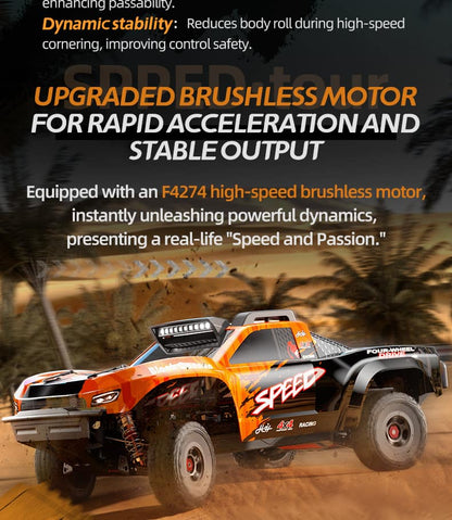JJRC C8822 / 1/7 Scale 4WD RC Truck High Speed Baja Off Road Car