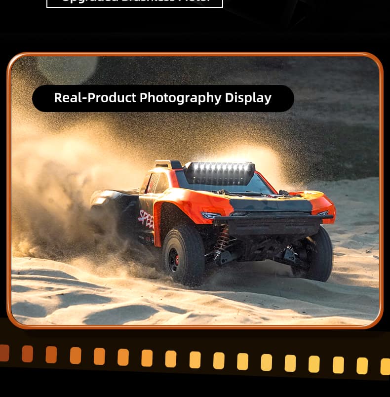 JJRC C8822 / 1/7 Scale 4WD RC Truck High Speed Baja Off Road Car