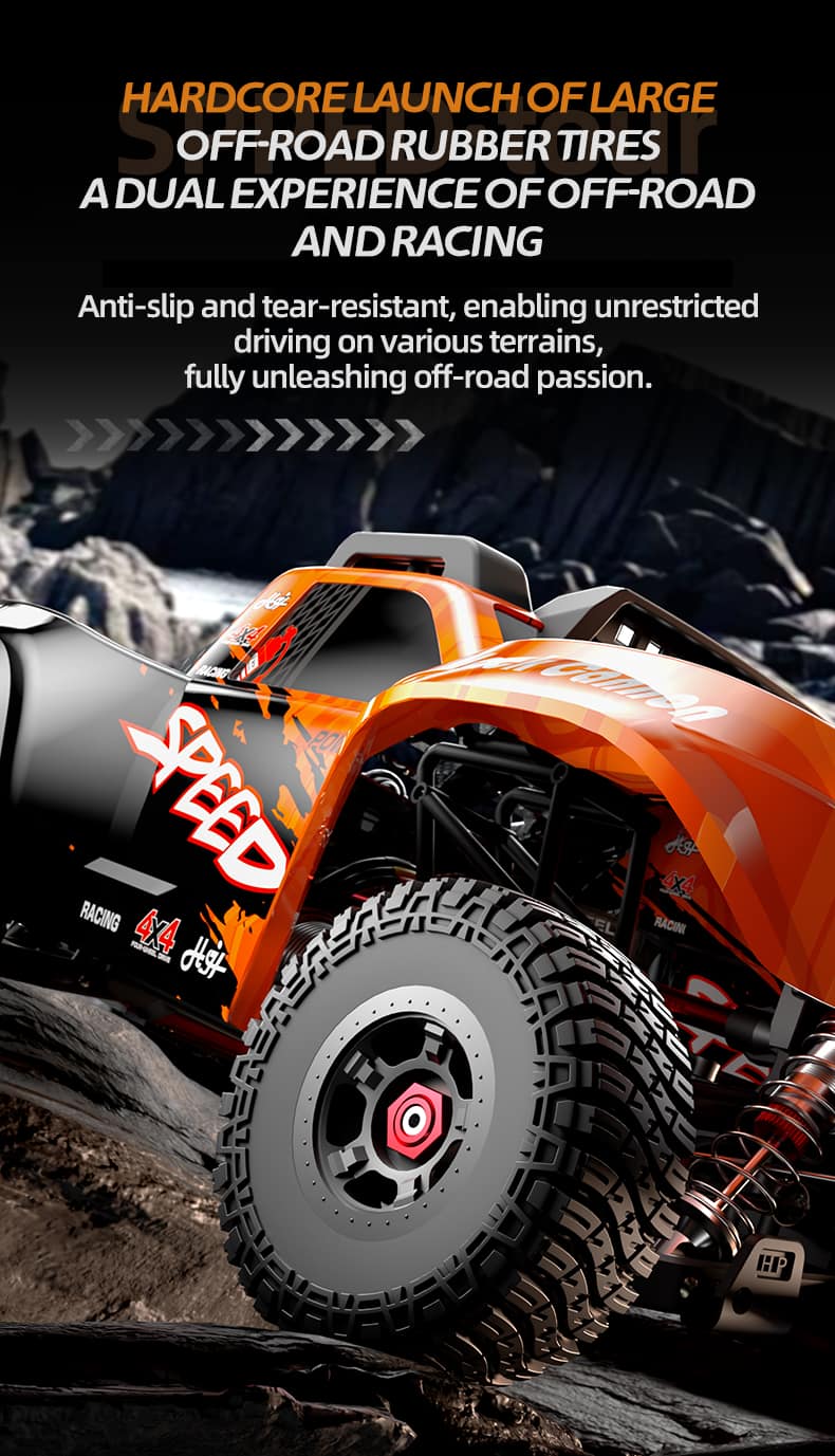 JJRC C8822 / 1/7 Scale 4WD RC Truck High Speed Baja Off Road Car