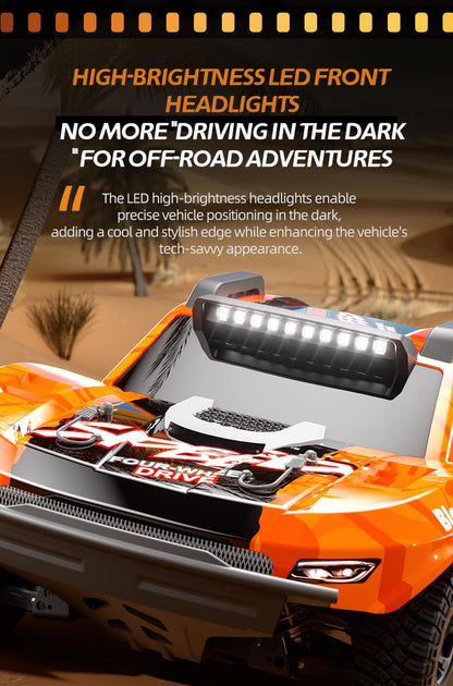 JJRC C8822 / 1/7 Scale 4WD RC Truck High Speed Baja Off Road Car