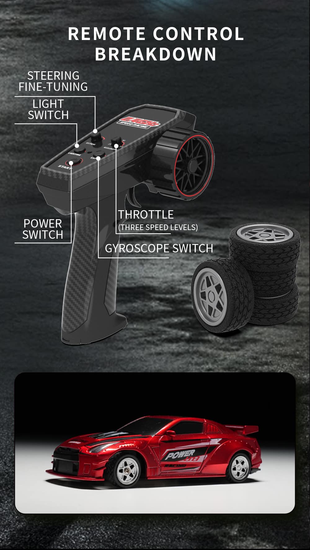 JJRC C8827 /4WD RC Car Full Scale Remote Control Car