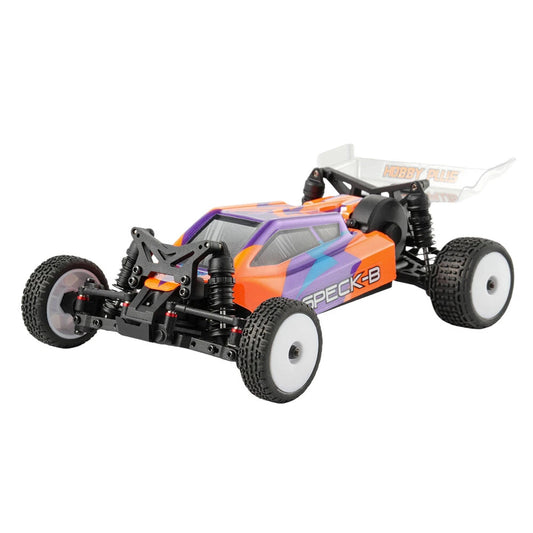 HOBBY PLUS Speck-B 1/24 Scale RTR RC Car — 2S LiPo | Full Metal Chassis | Oil-Filled Shocks | FlySky 2.4GHz | Off-Road Ready