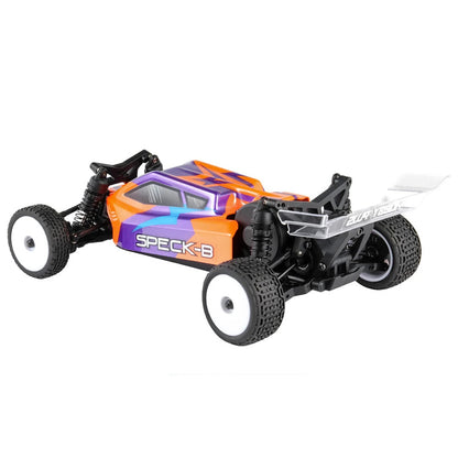 HOBBY PLUS Speck-B 1/24 Scale RTR RC Car — 2S LiPo | Full Metal Chassis | Oil-Filled Shocks | FlySky 2.4GHz | Off-Road Ready