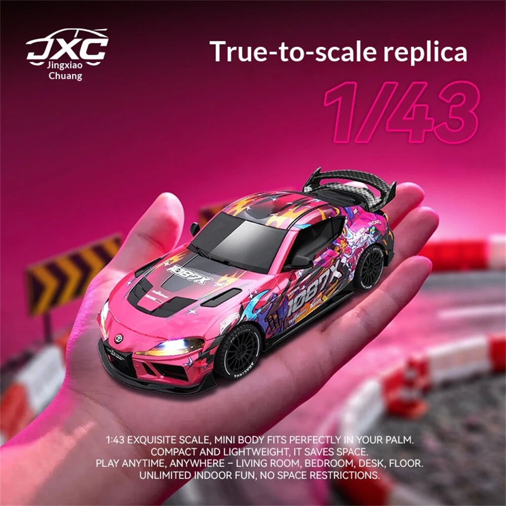 JXC SP4301 High-Speed 1/43 4WD Drift RC Car Official Licensed Gyro Enabled