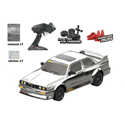 KAMTOM DC162A 1/16 4WD Drift RC Car, 50km/h, ESP Gyro, LED Lights