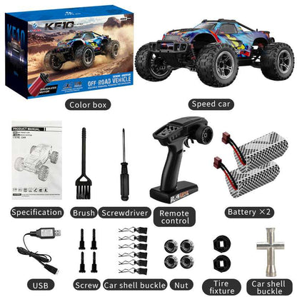KFPLAN KF10 1/10 Brushless RC Car-50km/h, 4WD, High-Speed Performance