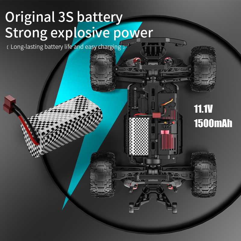 KFPLAN KF10 1/10 Brushless RC Car-50km/h, 4WD, High-Speed Performance