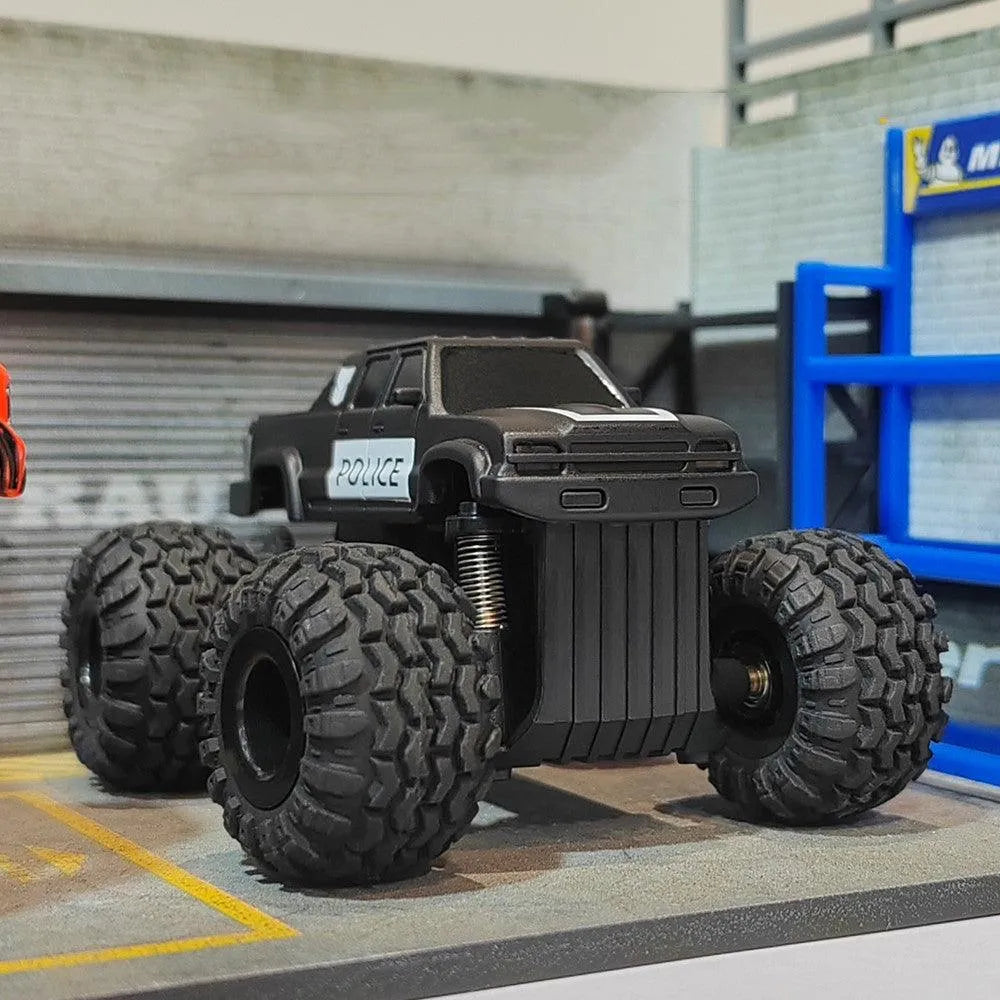 LDARC M58 1/58 RTR BigFoot RC Monster Truck 2.4G RWD Racing Car Model - Makerfire