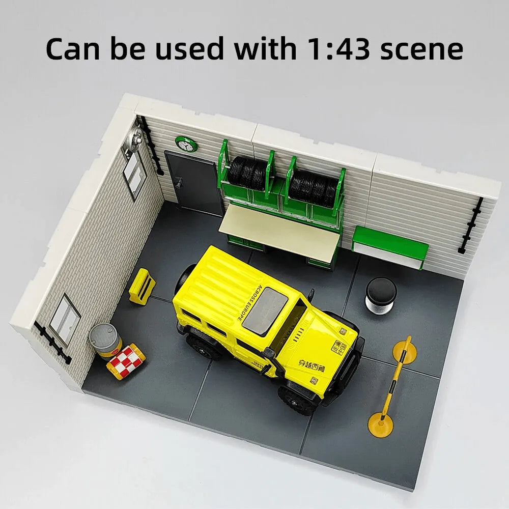 LDARC X43 Mini Rock Crawler - 1/43 Scale Full-Time 4WD RC Car, RTR Desktop Off-Roader - Makerfire