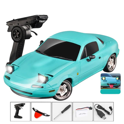 2025 - LDRC 1804 Pro - RC Drift Car RTR RWD Gyro  1/18 Mazda MX-5 1500mAh Battery LED Lights Alloy Body