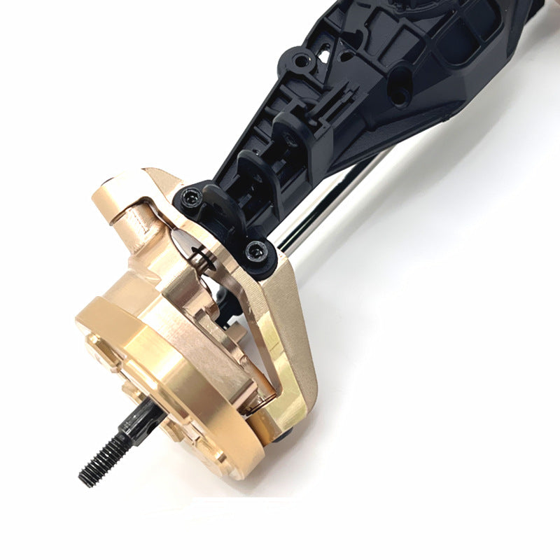 MJX Hyper Go H12Y/H12Y+ Upgrade Kit Brass Front axle steering cup C-type seat Gear cover counterweight