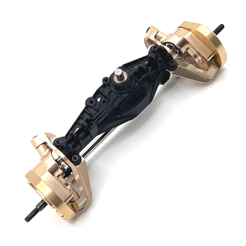 MJX Hyper Go H12Y/H12Y+ Upgrade Kit Brass Front axle steering cup C-type seat Gear cover counterweight