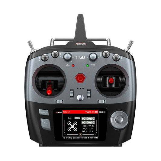 RadioLink T16D 16-Channel 2.4GHz RC Transmitter-Precision Control for Air, Land, and Water Models