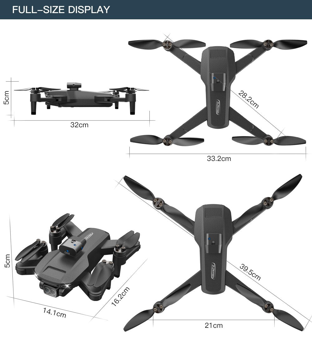 SG101 Pro Drone, Brushless Motor, 1080P 4K Camera Dron, Obstacle Avoidance,Quadcopter Helicopter Kid Toy Gift, vs Z908 Pro
