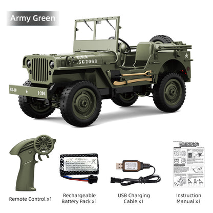JJRC C8815 / 1/10 Scale 4WD RC Fun Car Willys Model