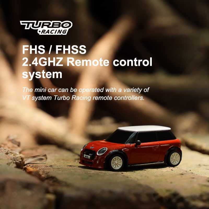 Turbo Racing 1/76 Scale BMW Mini Cooper Licensed Hobby Grade 2WD RTR RC Drift Car