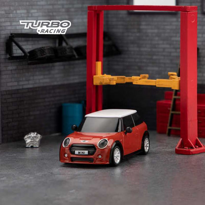 Turbo Racing 1/76 Scale BMW Mini Cooper Licensed Hobby Grade 2WD RTR RC Drift Car