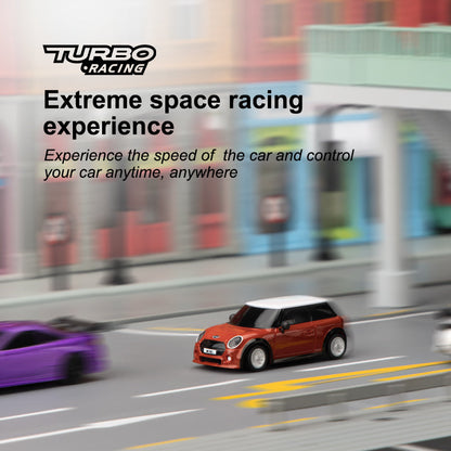 Turbo Racing 1/76 Scale BMW Mini Cooper Licensed Hobby Grade 2WD RTR RC Drift Car