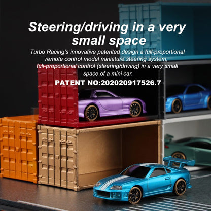 Turbo Racing C61/C62/C63/C64 1/76 Full Scale Built-in Gyroscope Mini RC Drift Car