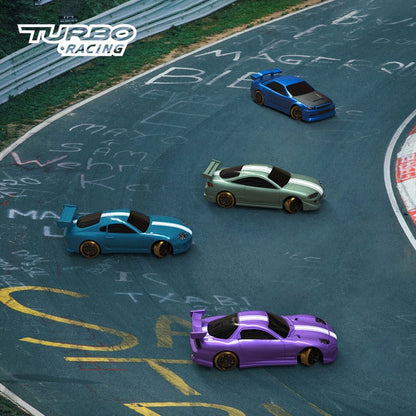Turbo Racing C61/C62/C63/C64 1/76 Full Scale Built-in Gyroscope Mini RC Drift Car