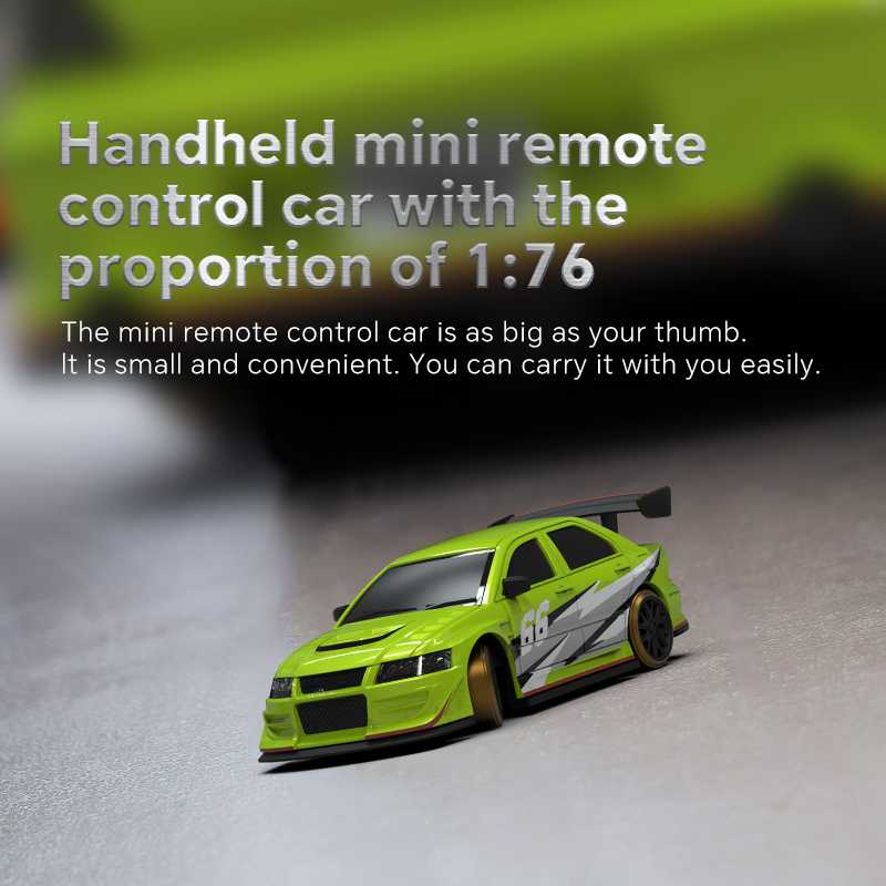 Turbo Racing C66 1:76  Mini Micro RTR RC Drift Car with Gyro
