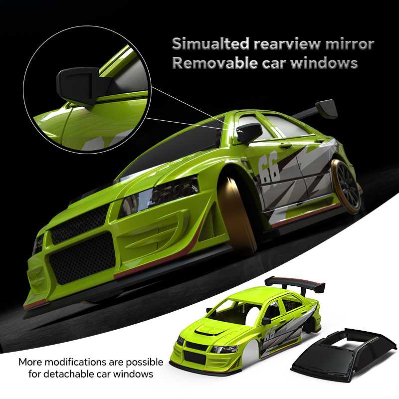 Turbo Racing C66 1:76  Mini Micro RTR RC Drift Car with Gyro