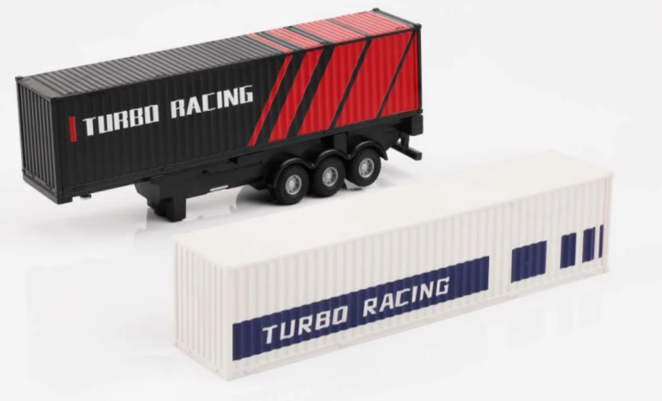 Turbo Racing 1:76 C50 Remote Control Semi Truck Trailer RC Truck - Makerfire