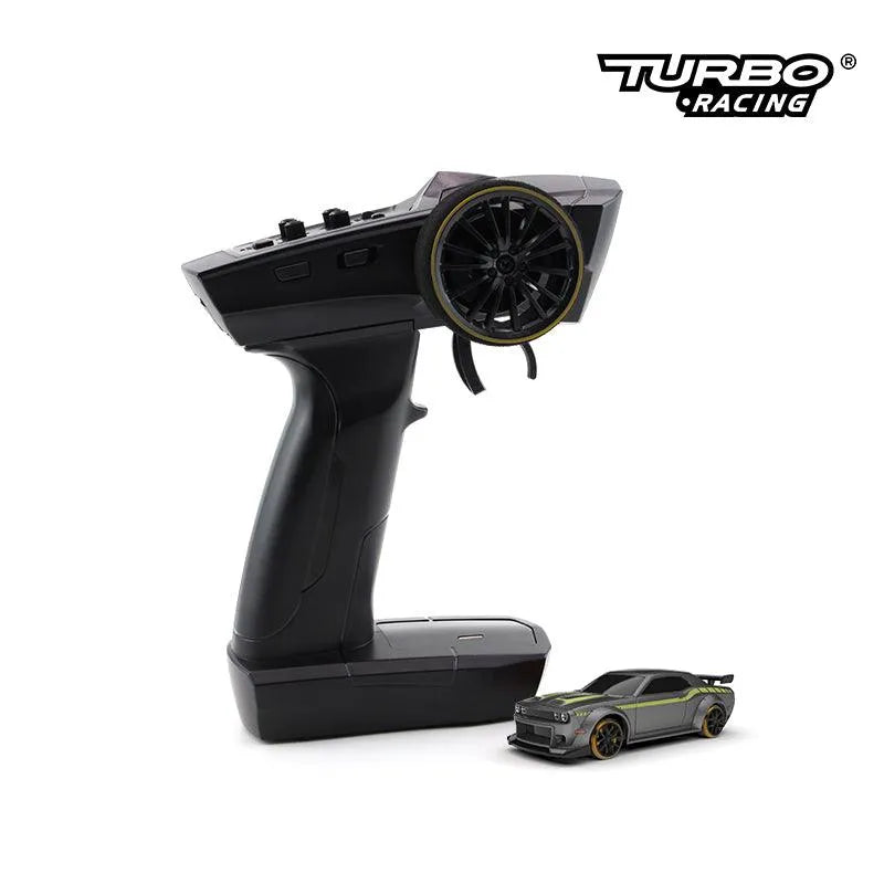 Turbo Racing RC Car C65 1/76 CT04 Chassis Model Built-in Gyroscope 2.4G Drift Car RTR Remote Control - Makerfire