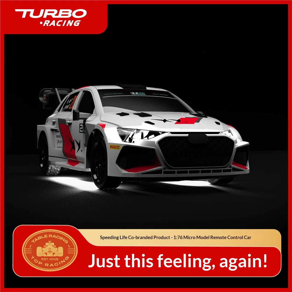 Turbo Racing C78 Pegasus 3 2026 Official Licensed Co-Branded Edition RTR 1/76 2.4G RWD Mini Sports Drift RC Car