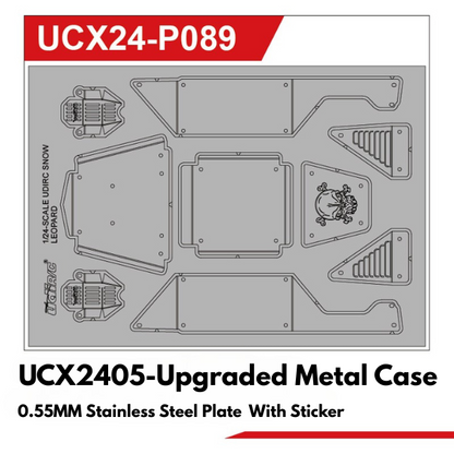UDIRC UCX2405 Basic - 1/24 Scale RC Car 4WD Brushed Motor Rock Crawler RTR