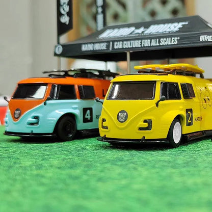 LDARC V64 Racing Van - 1:64 Scale 2.4GHz RWD RC Flat Road Vehicle - Makerfire