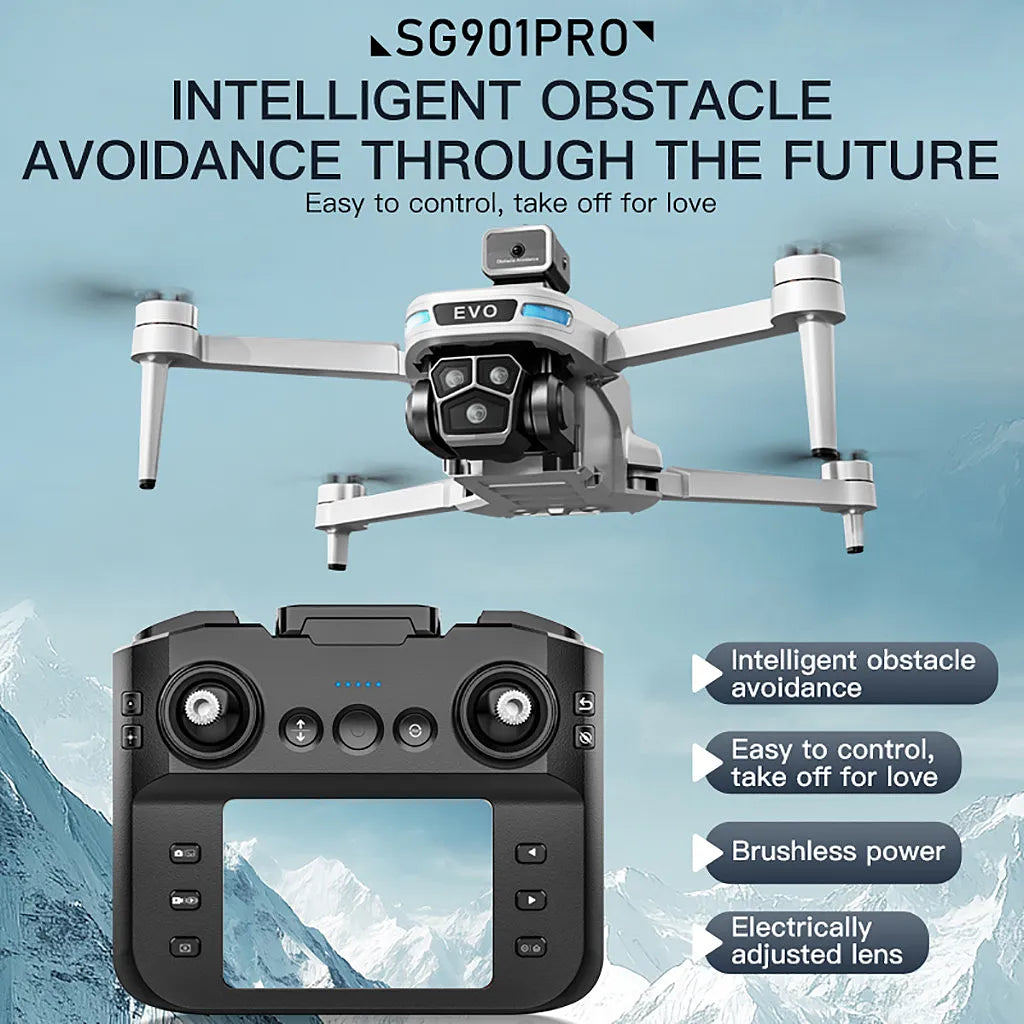 ZLL SG901PRO rc drone mini Quadcopter professional drones gps FPV racing drone with 4k camera Remote control aircraft Avoiding Obstacle