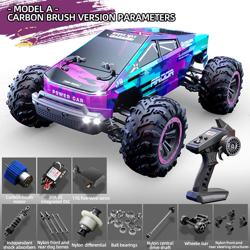JJRC C8821 / 1/16 Scale 4WD RC Off-Road Truck High Speed Metal Drive