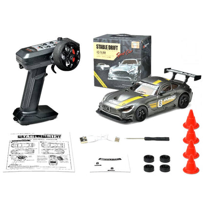 SG 999-81  1/32 1/43 2.4G 4WD Drift RC Car with Gyro LED Lights