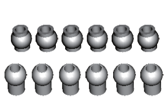 JJRC C8828 Standard Parts