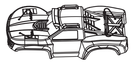JJRC C8826 Standard Parts