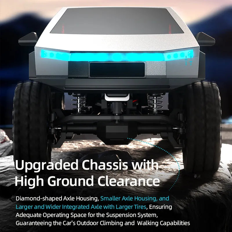 JJRC C8818 RC Crawler Car - 1/18 Scale Full Proportional Cyber Shell 4 WD Off-Road Vehicle