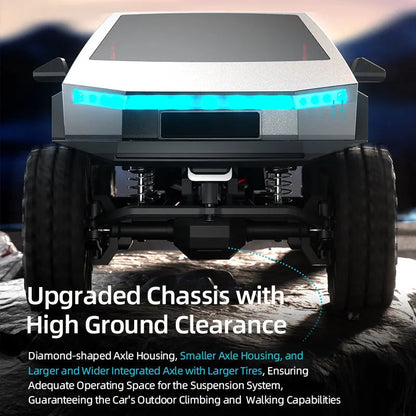 JJRC C8818 RC Crawler Car - 1/18 Scale Full Proportional Cyber Shell 4 WD Off-Road Vehicle